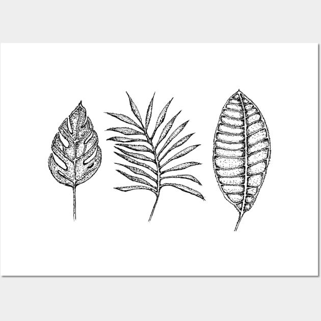 Leaf Wall Art by msmart